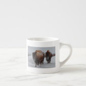 Tasse Expresso Bison de Yellowstone (Droite)