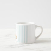 Tasse Expresso Bleu - Bagues Mariages (Droite)