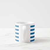 Tasse Expresso Bleu et blanc (Dos)