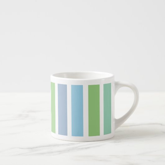 Tasse Expresso Bleu et vert (Droite)