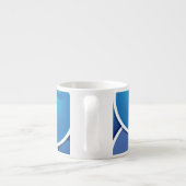 Tasse Expresso Bleuet funky (Dos)