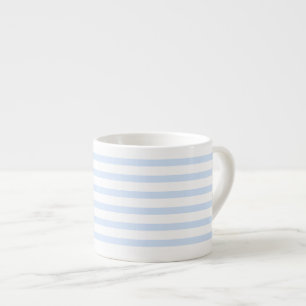 Tasse Expresso bleus white stripes - bleu-blanc rayé