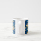 Tasse Expresso Blue Chakra Kaleidoscope Thunder_Cove (Dos)