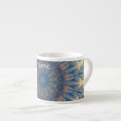 Tasse Expresso Blue Chakra Kaleidoscope Thunder_Cove (Devant droit)