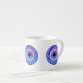 Tasse Expresso Blue Evil Eye Protection (Devant droit)