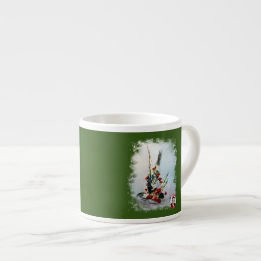Tasse Expresso Bodegón de flores (Devant droit)