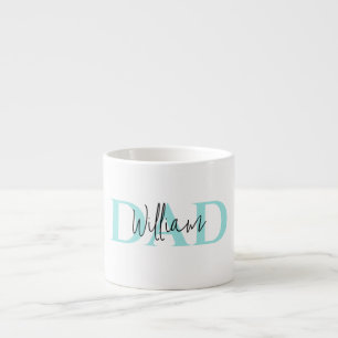 Tasse Expresso Bold Pastel DAD Cadeau de la Fête des Pères