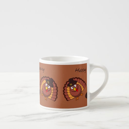 Tasse Expresso Bon thanksgiving orienté (Droite)