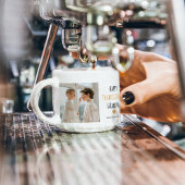 Tasse Expresso Bon thanksgiving photo Collage moderne grand-père