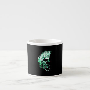 Tasse Expresso Bonheur d'Iguana à vélo