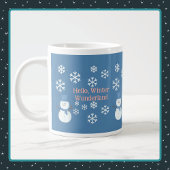 Tasse Expresso Bonjour, Winter Wonderland