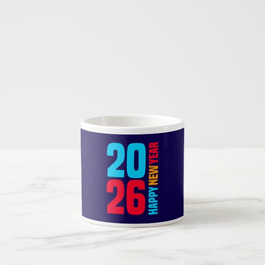 Tasse Expresso Bonne année 2026-34568 (Devant)