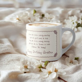 Tasse Expresso Bonne fille anniversaire 01