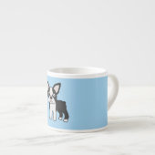 Tasse Expresso Boston mignon Terrier (Devant droit)