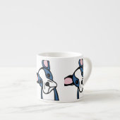 Tasse Expresso Boston Terrier (Devant droit)