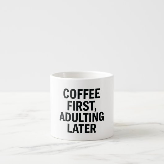 Tasse Expresso Bouchon de spécialité (Devant)