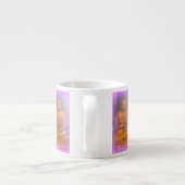 Tasse Expresso bouddhas d'aura violet espresso mule (Dos)