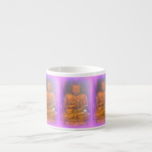 Tasse Expresso bouddhas d'aura violet espresso mule (Devant)