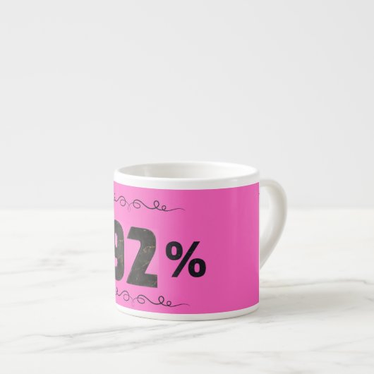 Tasse Expresso Boue de café de spécialité 92% (Devant droit)