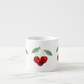 Tasse Expresso Boue de spécialités Retro Cerises (Devant)
