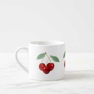 Tasse Expresso Boue de spécialités Retro Cerises