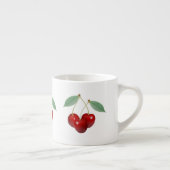 Tasse Expresso Boue de spécialités Retro Cerises (Droite)