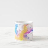 Tasse Expresso Boue Espresso Abstraite (Devant)