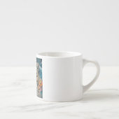 Tasse Expresso Boug de spécialité Léopard de neige (Droite)