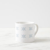 Tasse Expresso Boug de spécialité Snowflake (Devant droit)