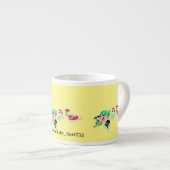 Tasse Expresso Boug de spécialité : Vin avec Rose (Devant droit)