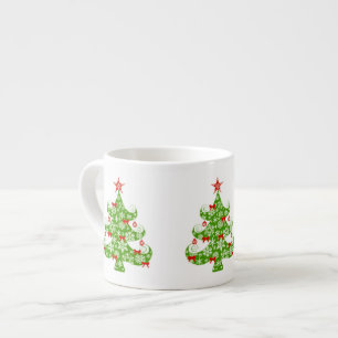 Tasse Expresso Boug Spécial Arbre de Noël