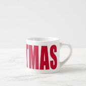 Tasse Expresso Boules de spécialités Red Christmas (Droite)