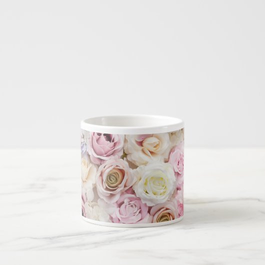 Tasse Expresso Bouquet de fleurs (Devant)
