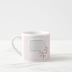 Tasse Expresso Bouquet de mariage, fleurs