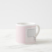 Tasse Expresso Bouquet mariage, fleurs (Devant droit)