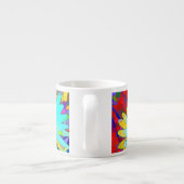 Tasse Expresso Bright Abstrait Daisies (Dos)