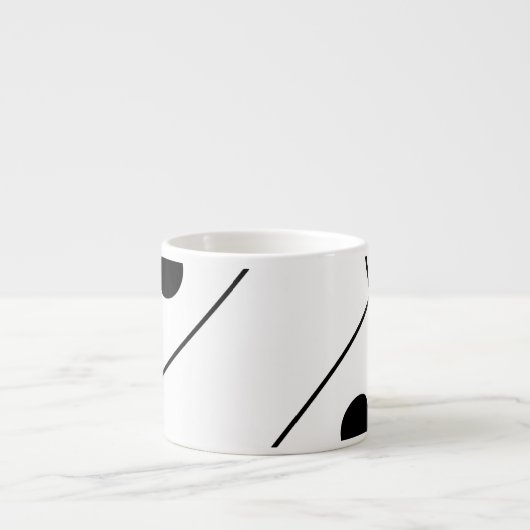 Tasse Expresso Brochures d'art Abstrait (Devant)