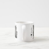 Tasse Expresso Brushstroke design for your image and text (Dos)