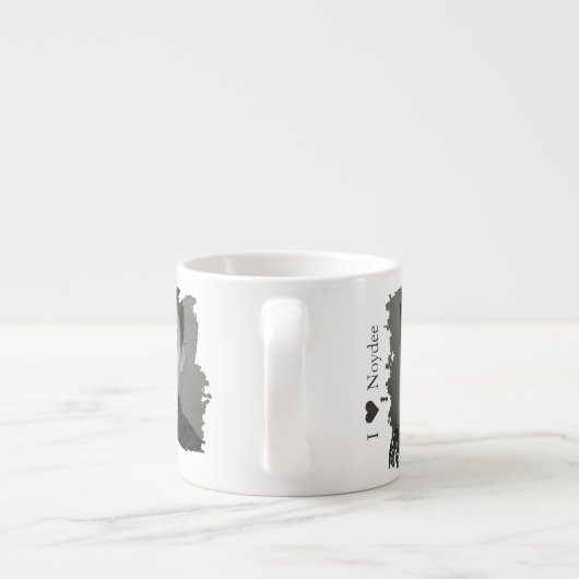 Tasse Expresso Brushstroke design for your image and text (Dos)