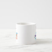 Tasse Expresso BUGS BUNNY BUILDERS™| C'est l'heure du casque (Devant)
