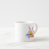 Tasse Expresso BUGS BUNNY BUILDERS™| C'est l'heure du casque (Devant droit)