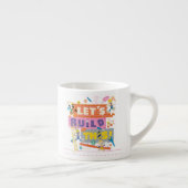 Tasse Expresso BUGS BUNNY BUILDERS™| Chantier "Construisons ensem (Droite)