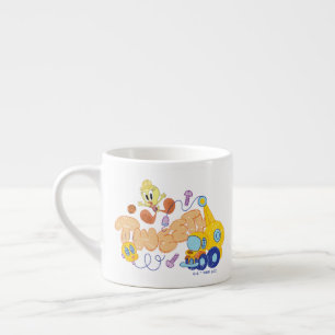 Tasse Expresso BUGS BUNNY BUILDERS™ Croquis de TWEETY™