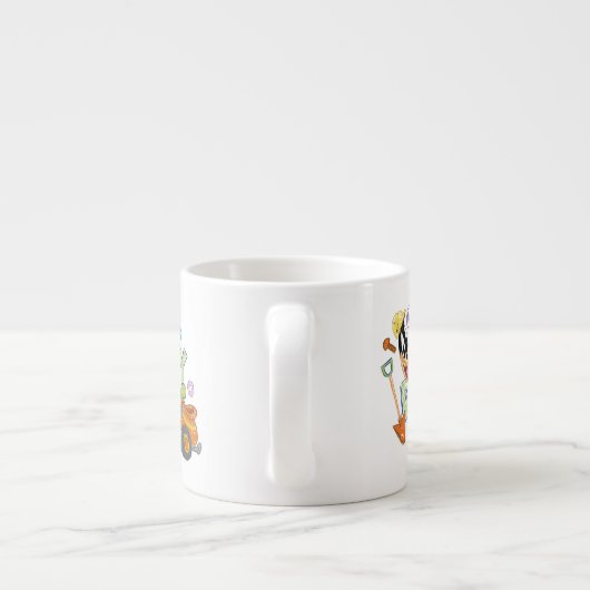 Tasse Expresso BUGS BUNNY BUILDERS™| DAFFY DUCK™ Sketch Art (Dos)