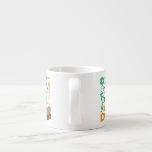 Tasse Expresso BUGS BUNNY BUILDERS™| DAFFY DUCK™ Work Tools (Dos)