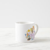 Tasse Expresso BUGS BUNNY BUILDERS™| Lola Sketch Art (Devant droit)