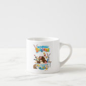 Tasse Expresso BUGS BUNNY BUILDERS™| Looney Builders Glace (Droite)