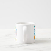 Tasse Expresso BUGS BUNNY BUILDERS™| Outils de travail de BUGS BU (Dos)