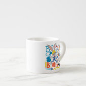 Tasse Expresso BUGS BUNNY BUILDERS™| Outils de travail de BUGS BU (Devant droit)