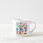 Tasse Expresso BUGS BUNNY BUILDERS™| Outils de travail de BUGS BU (Droite)